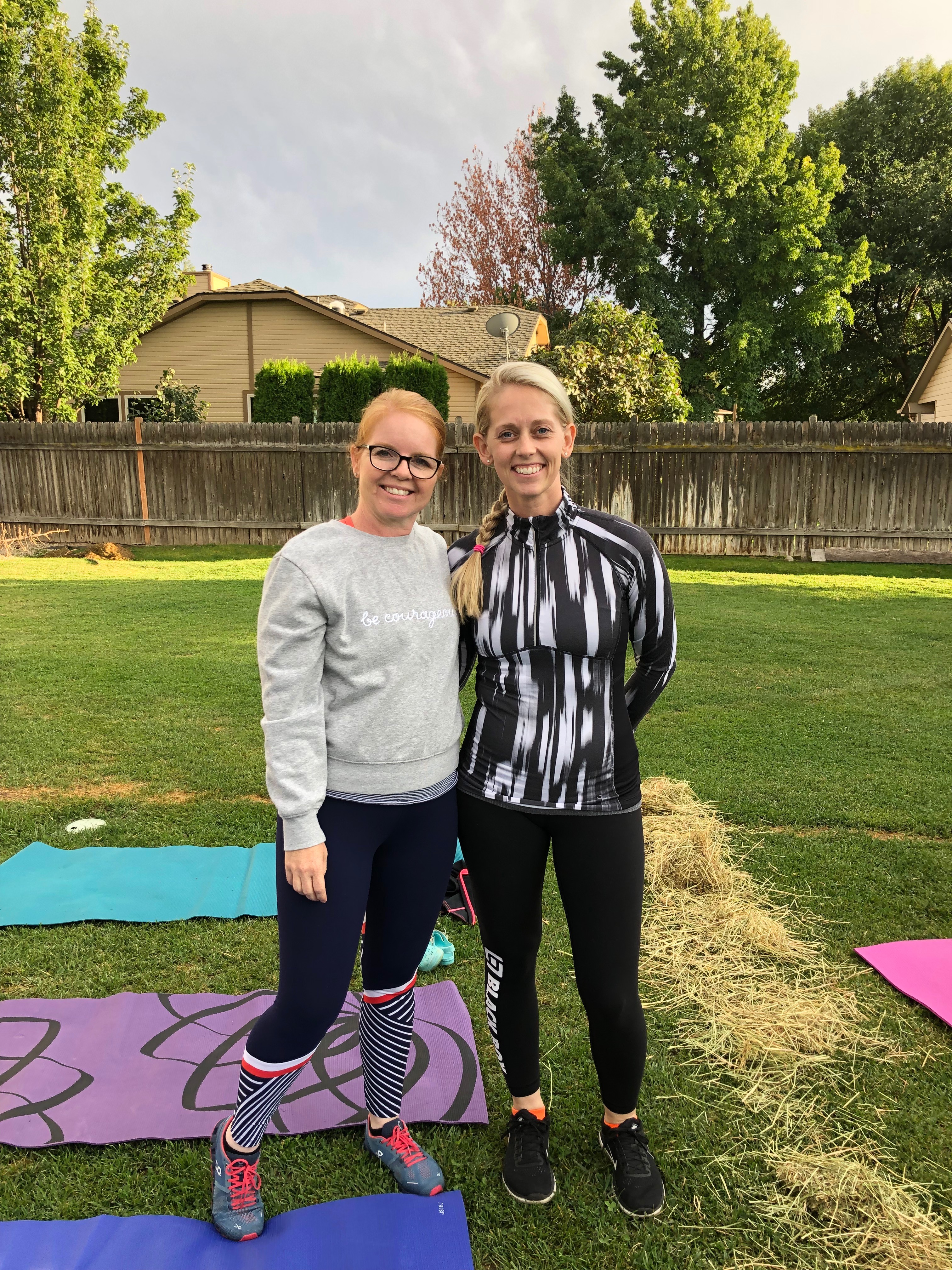 Boise Goat Yoga with Friends